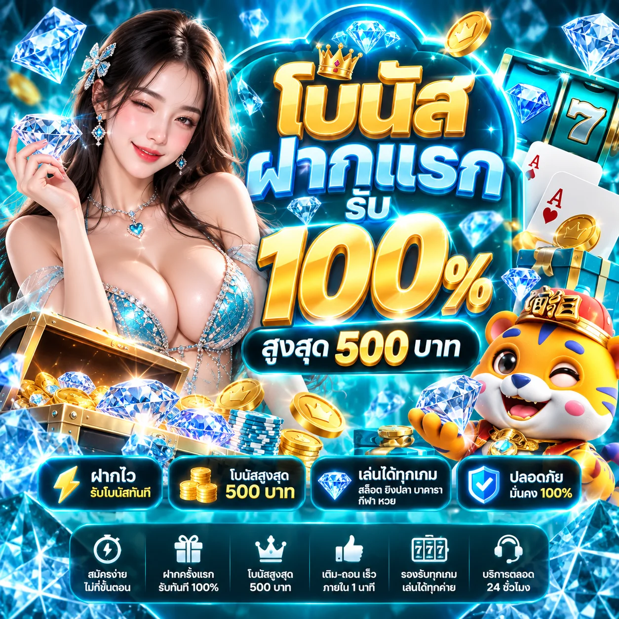 โปรโบนัสฝากรายวัน OHO99 สำหรับสมาชิกเก่า